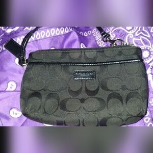 Coach wallet wristlet set